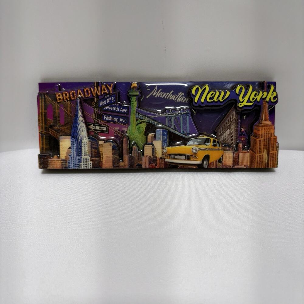 New York 3D Refrigerator Magnet